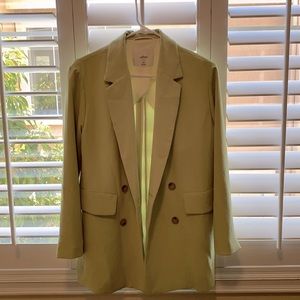 Aritzia Cherrelle Blazer in Green